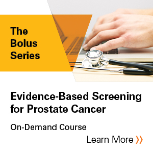 Evidence-Based Screening for Prostate Cancer Banner